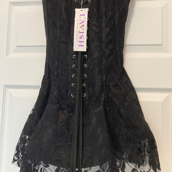 Strapless Bustiere Long top lace - Picture 2 of 2